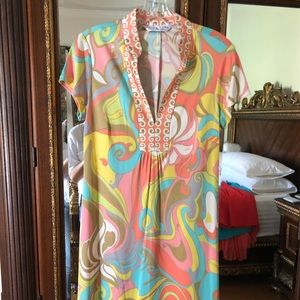 Trina Turk paisley mini dress